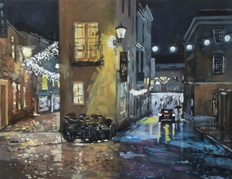 "Castle Street, Exeter" 46 x 36cm
£495 framed £425 unframed